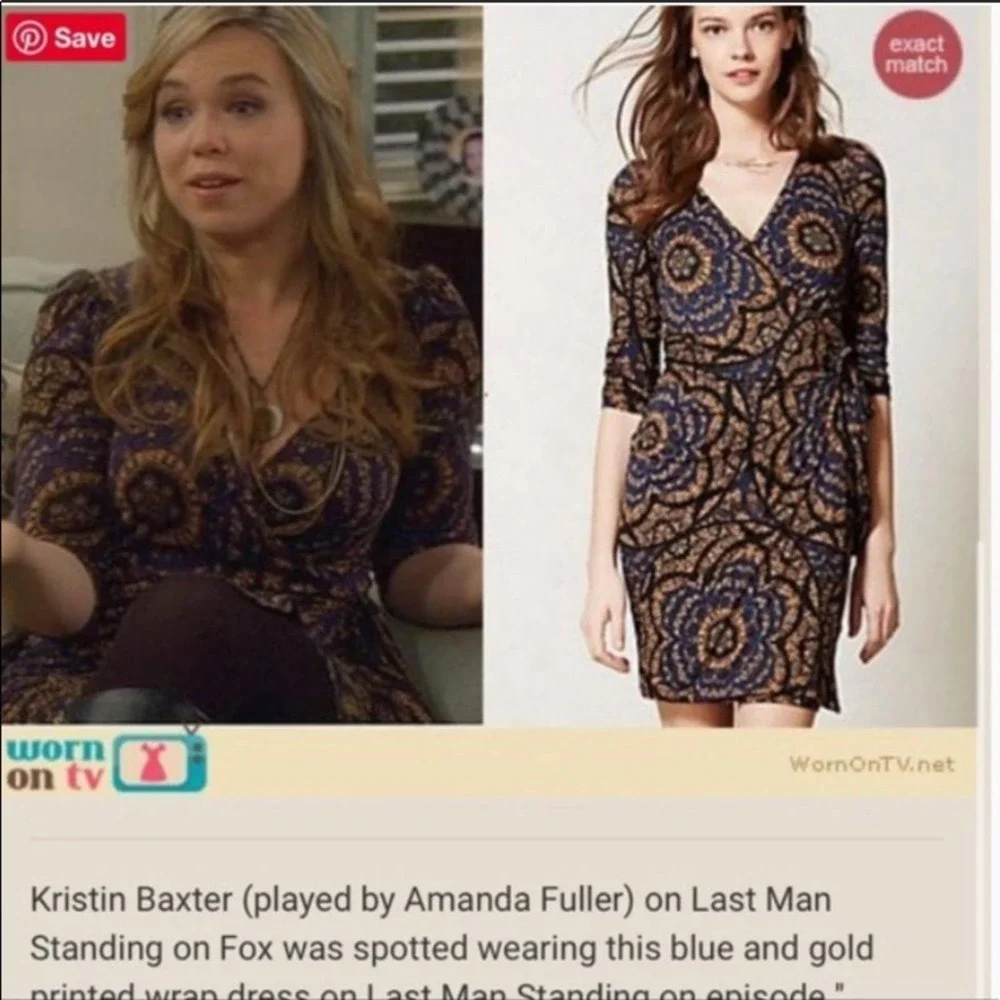 Anthropologie Vanessa Virginia Tie Wrap Dress - Picture 9 of 10